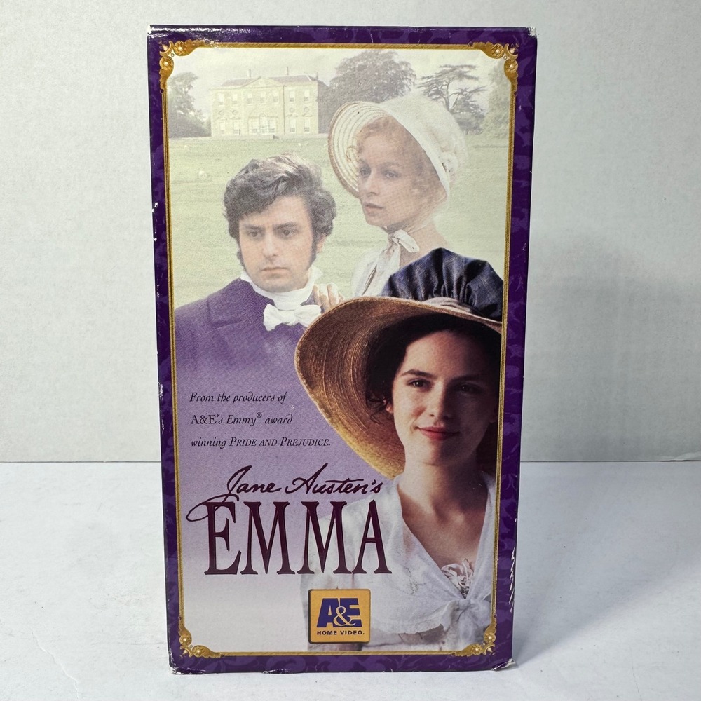 Jane Austen‎ Emma VHS Movie 1996 A&E Home Video Kate Beckinsale Drama Vintage